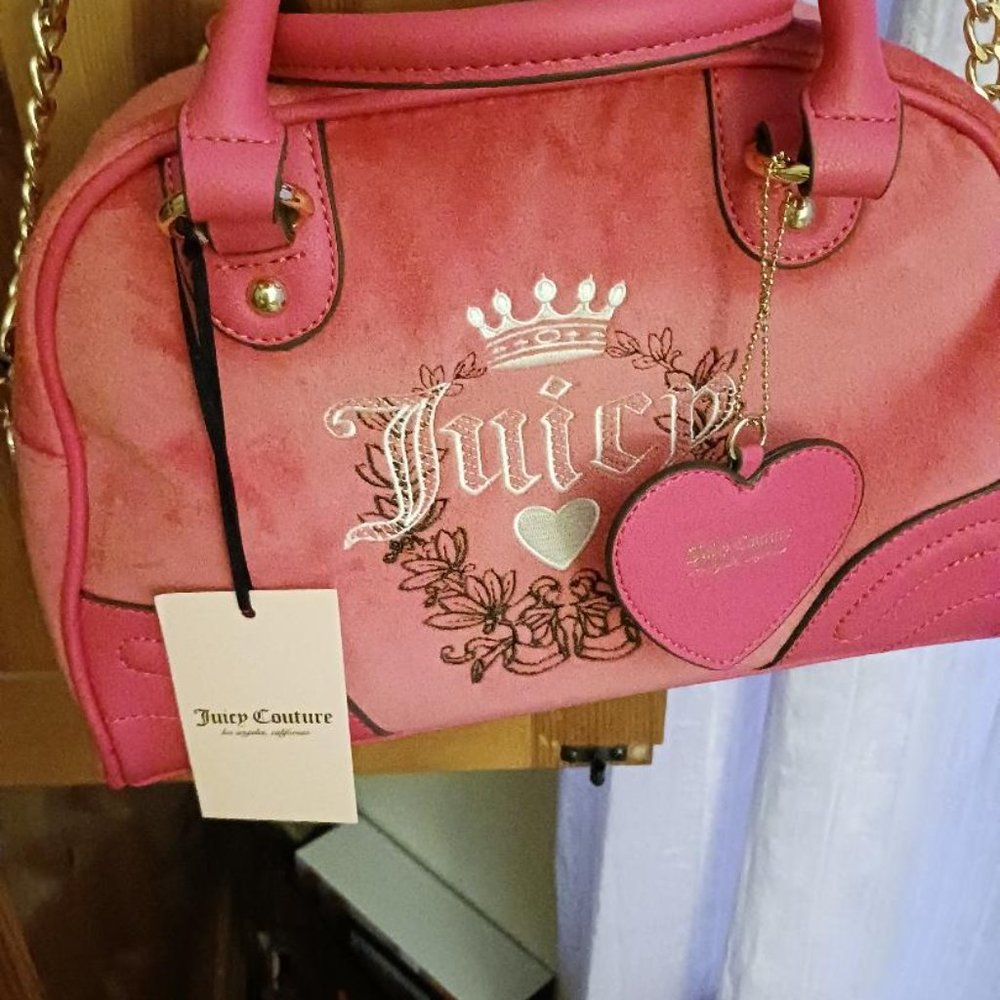 Juicy Couture Heritage Bowler Purse NWT